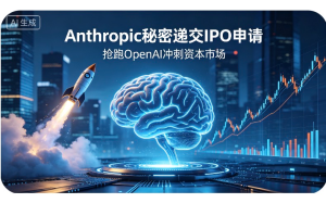 Anthropic秘密遞交IPO申請，搶跑OpenAI沖刺資本市場