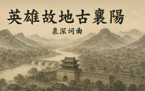 《英雄故地古襄陽》——用歌聲喚醒千年古城的記憶