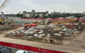 正在趕工興建的休斯敦會展中心