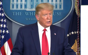 感染模型預計美國將有10萬冠狀病毒死亡病例   特朗普警告稱未來兩周將“痛苦”