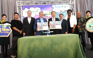 慶祝休台姊妹市64週年，長榮飛航休士頓10週年 休士頓動物園贈送台北市大羚羊新聞發布會6月26日舉行