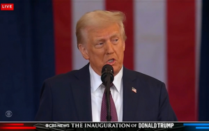 美國第47任總統特朗普宣誓就職：團結一切可以團結的力量，讓美國再次偉大