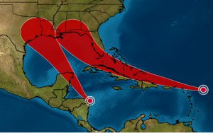 14號熱帶氣旋，恐升級成颶風登陸德州